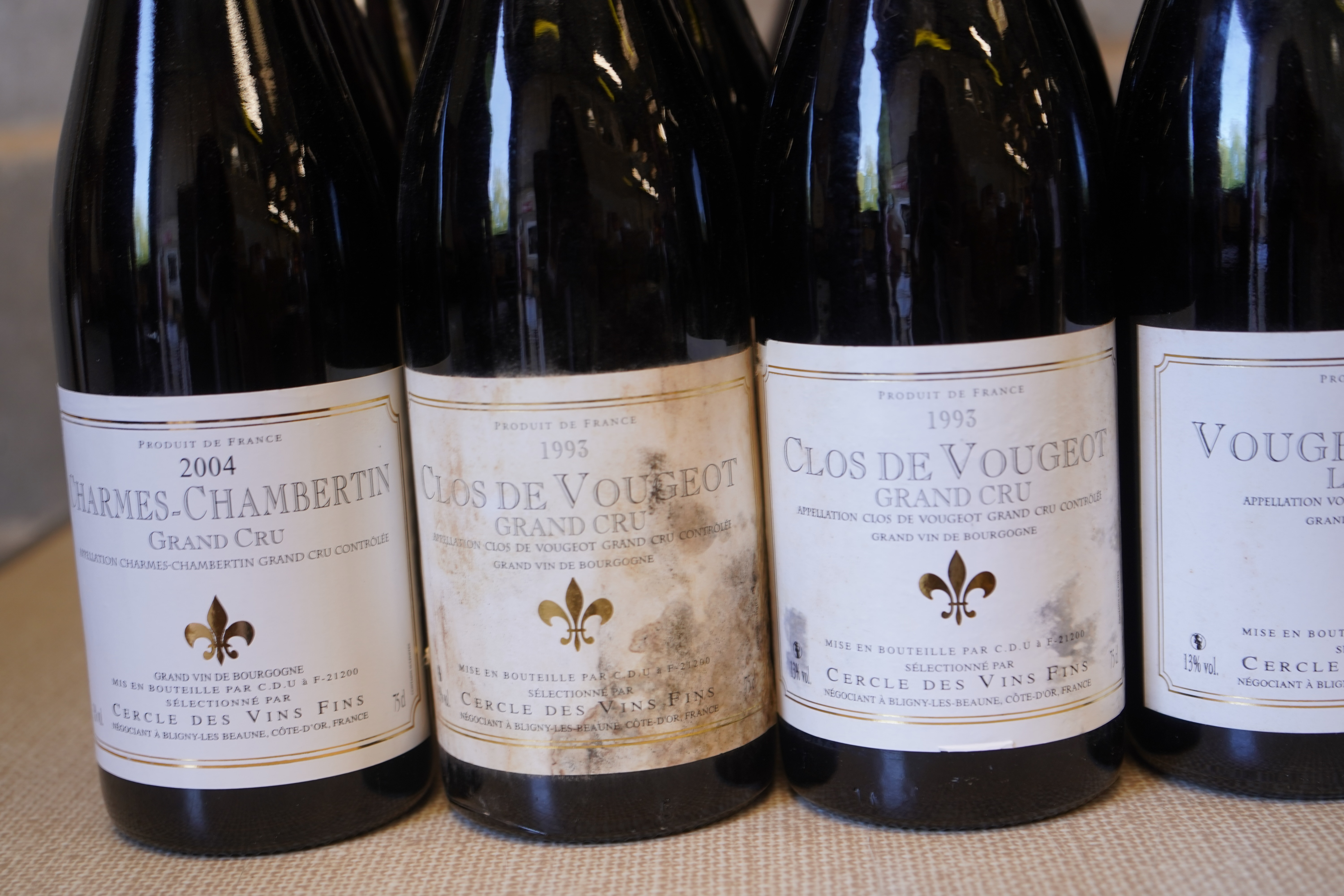 Cercle des Vins Fins: A mixed parcel of red Burgundy